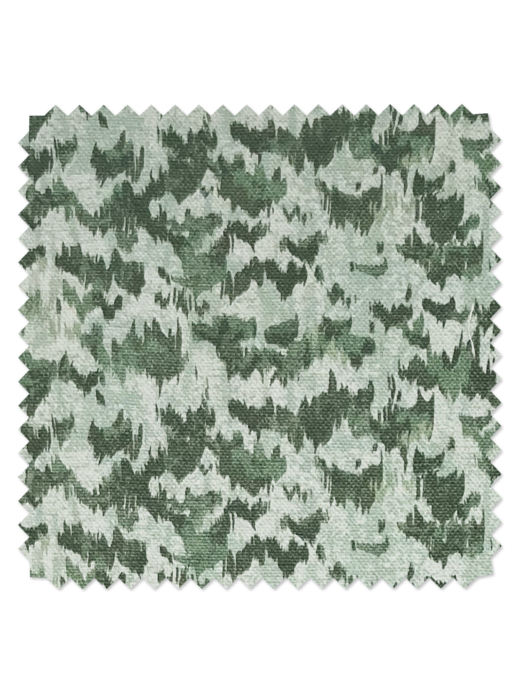 owl linen fabric by nathan turner green