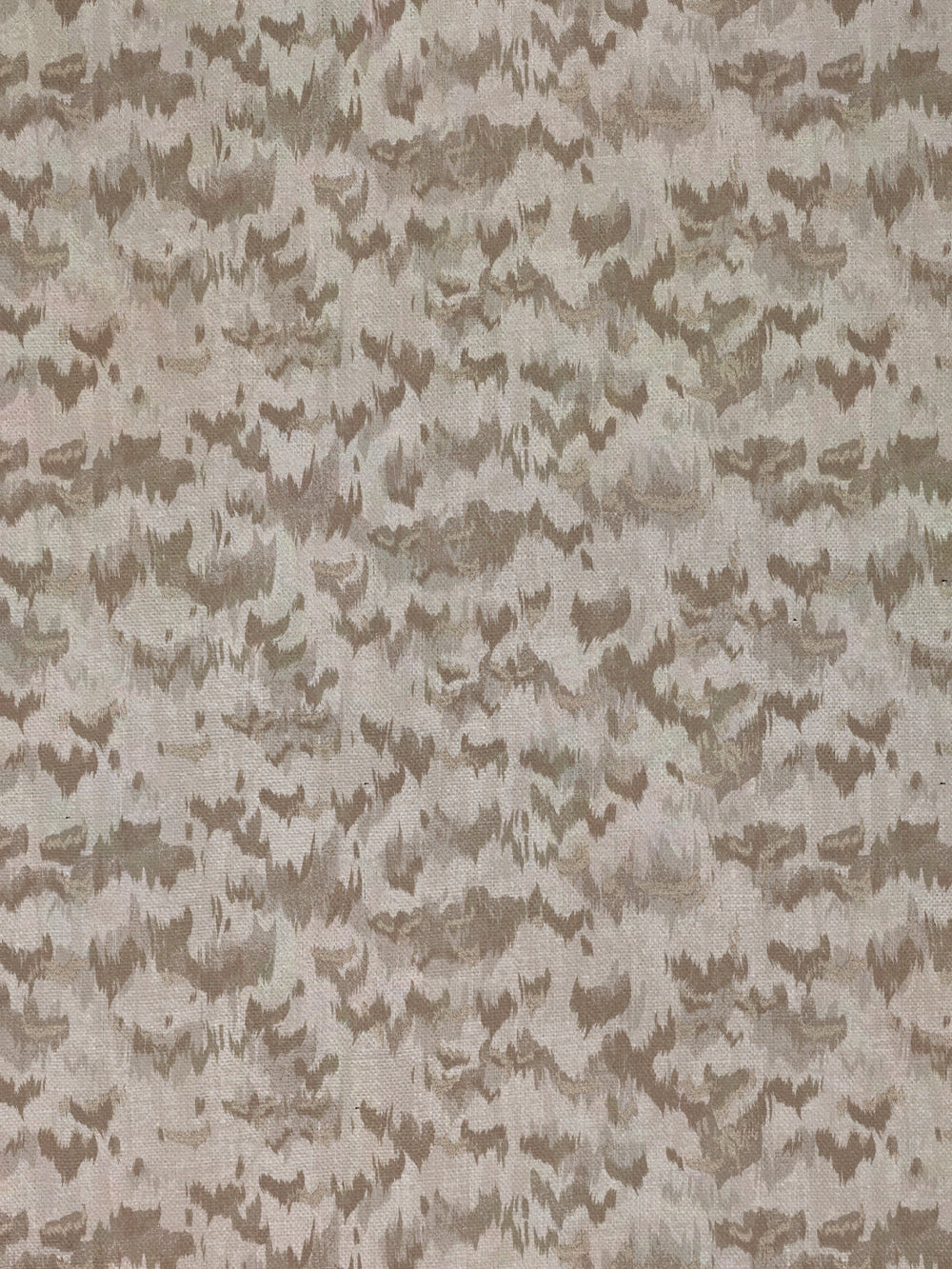 owl linen fabric by nathan turner neutral