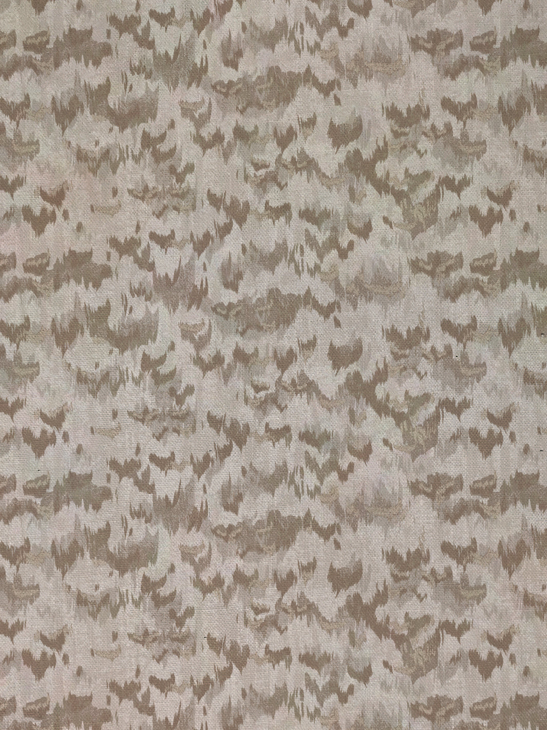 owl linen fabric by nathan turner neutral