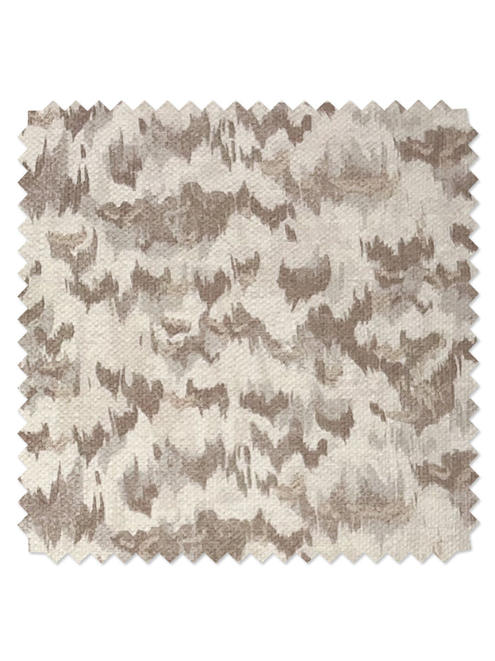 owl linen fabric by nathan turner neutral