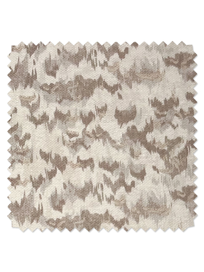Owl' Linen Fabric by Nathan Turner - Neutral