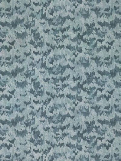 'Owl' Linen Fabric by Nathan Turner - Seafoam
