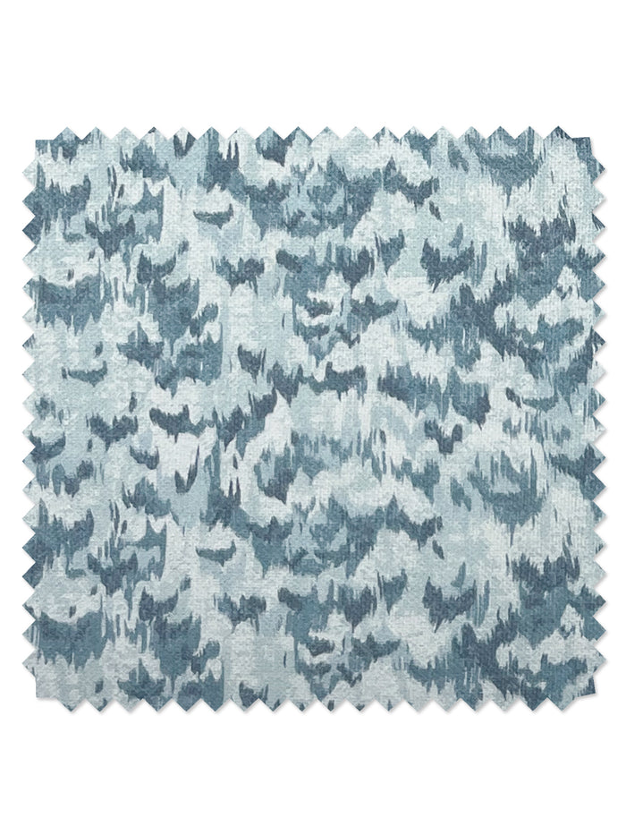 Owl' Linen Fabric by Nathan Turner - Seafoam