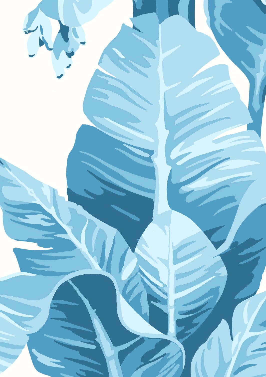 pacifico palm wallpaper by nathan turner blue