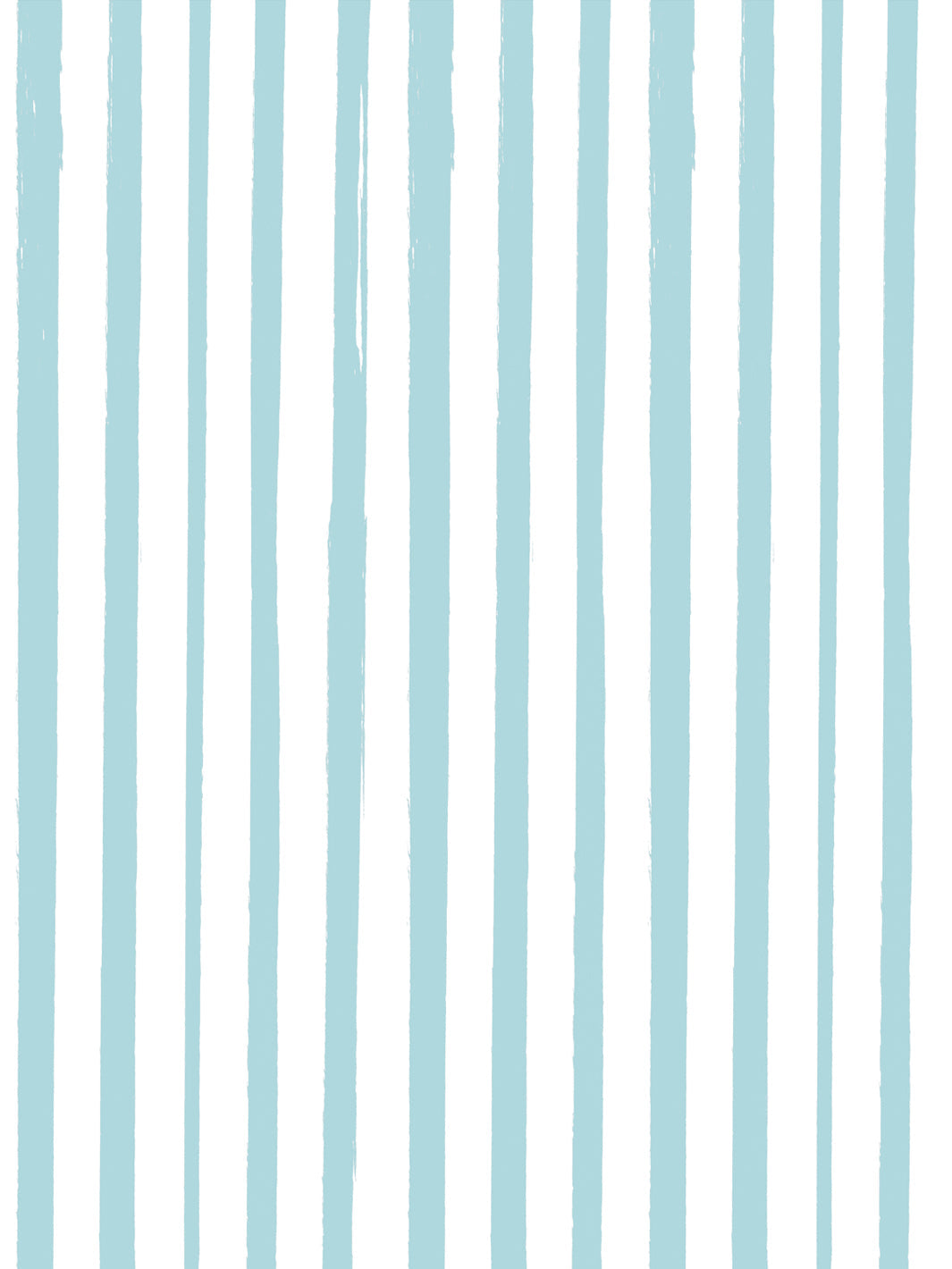 'Painted Stripe' Wallpaper by Meri Meri - Aqua