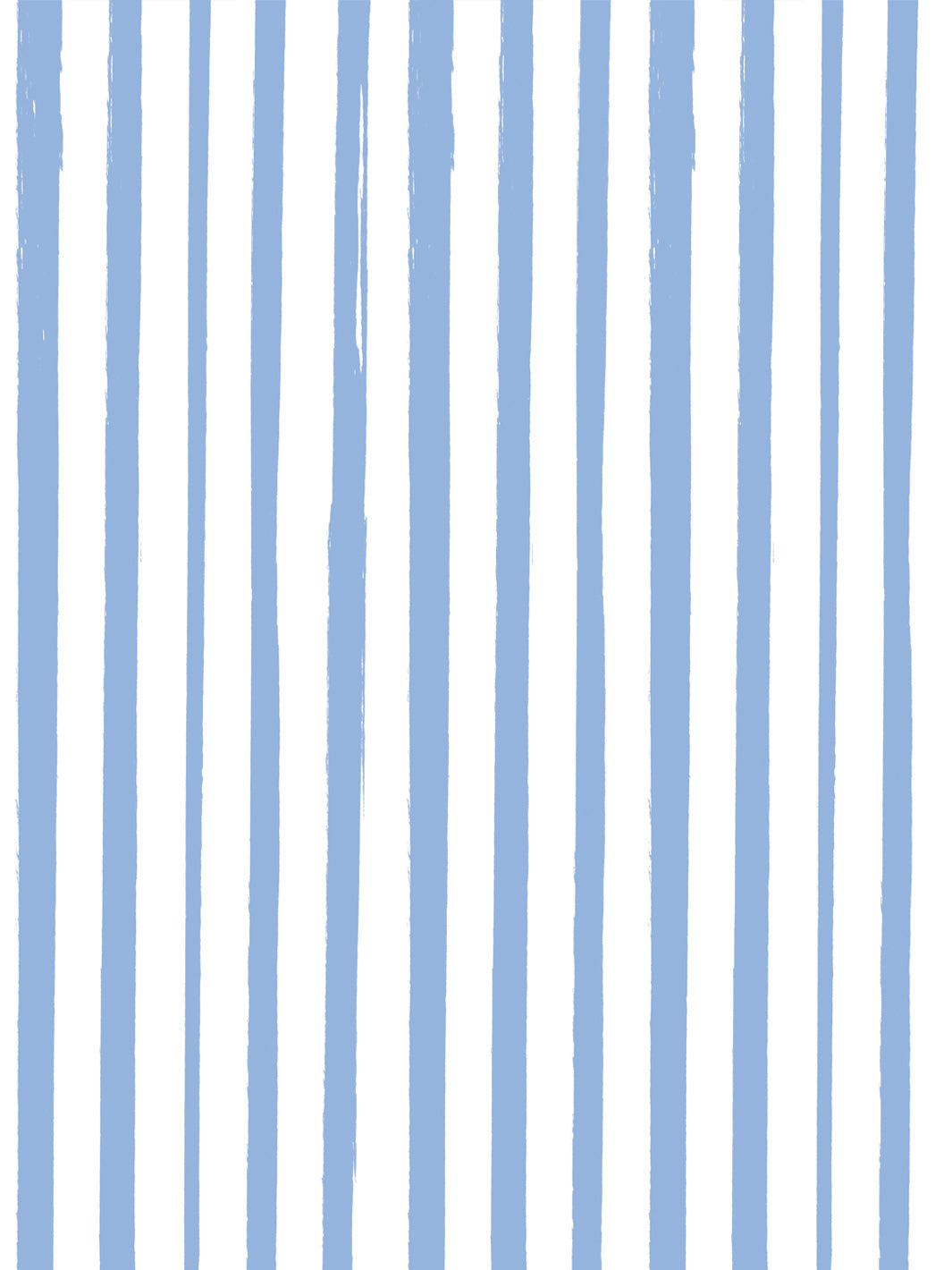 'Painted Stripe' Wallpaper by Meri Meri - Blue