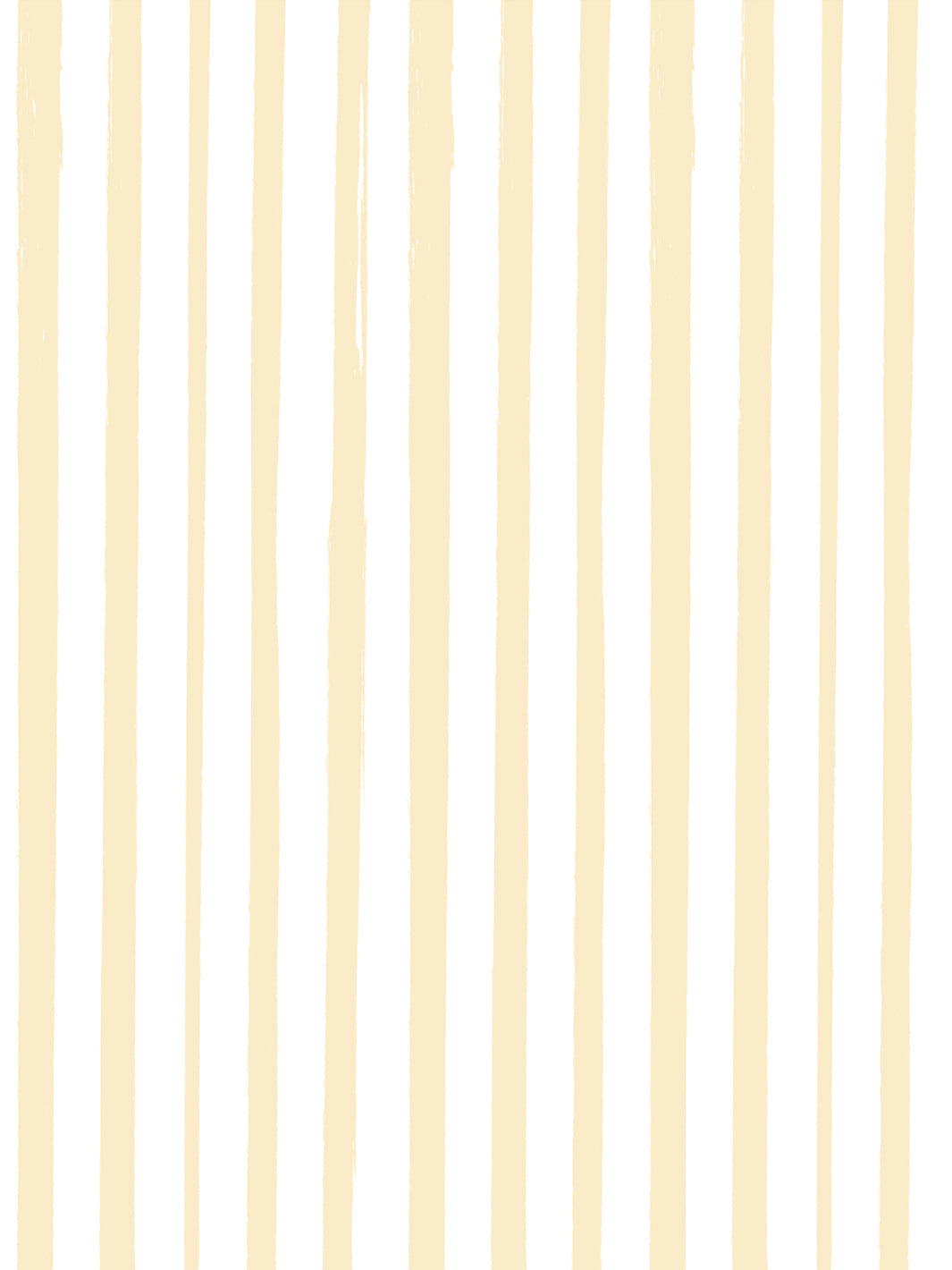 'Painted Stripe' Wallpaper by Meri Meri - Yellow
