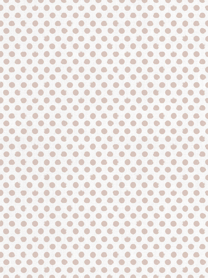 painted dots linen fabric by sugar paper rose
