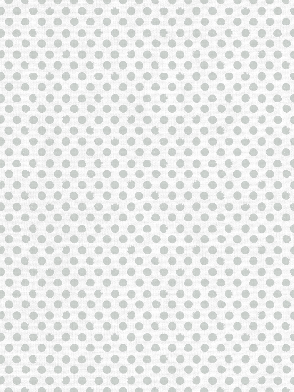 painted dots linen fabric by sugar paper silver sage