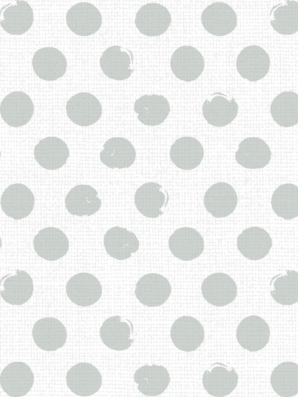 painted dots linen fabric by sugar paper silver sage