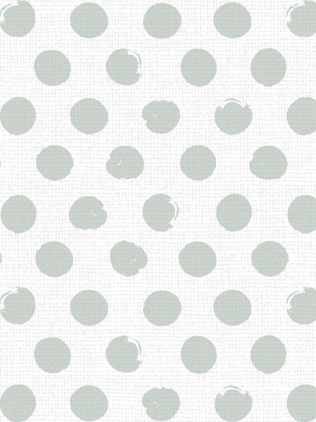 painted dots linen fabric by sugar paper silver sage