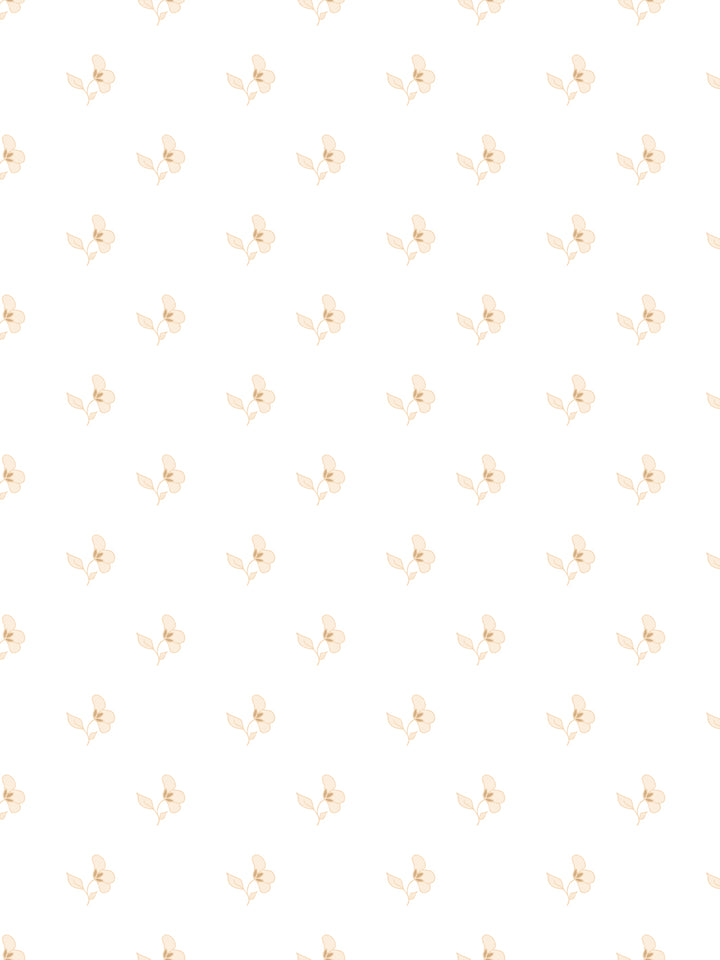'Paper White' Wallpaper by Wallshoppe - Pale Peach