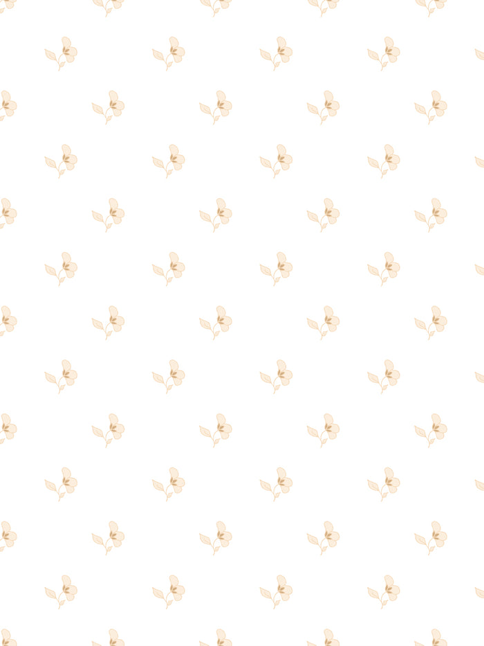 'Paper White' Wallpaper by Wallshoppe - Pale Peach
