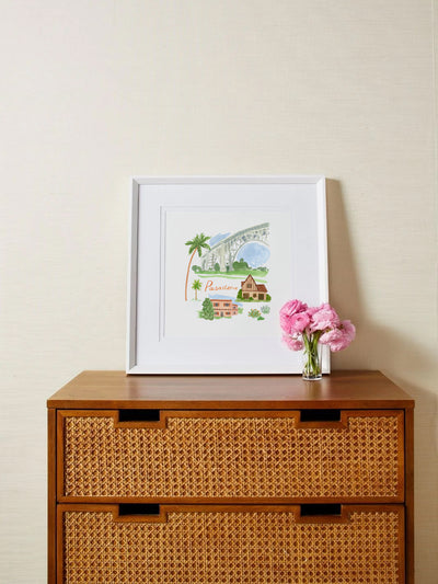 Pasadena in Bloom Art Print