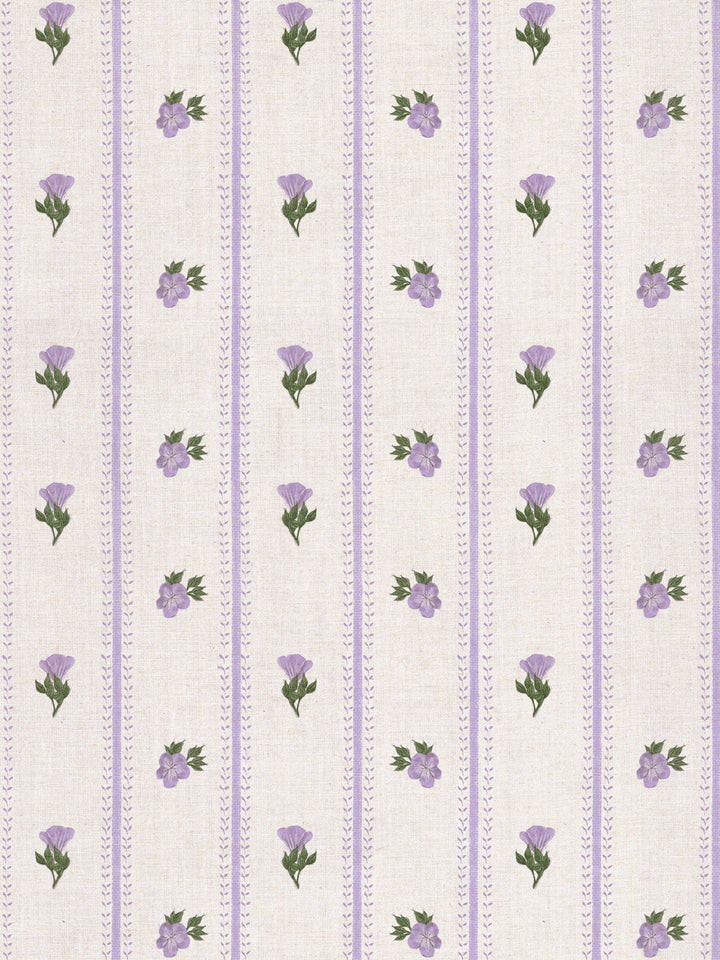 pernilla linen fabric by sjp lilac