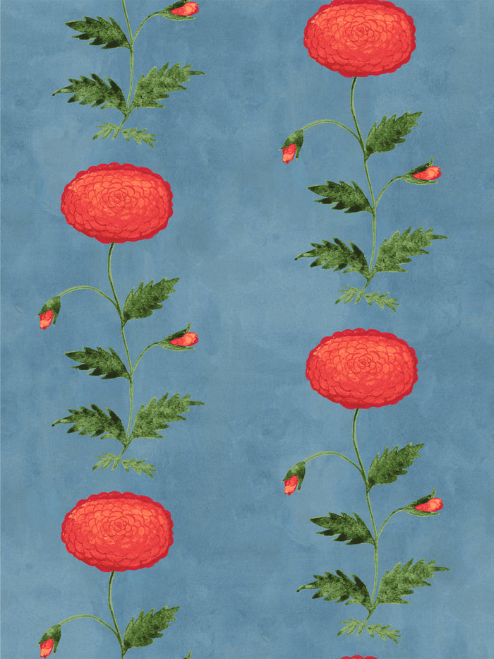 'Persimmon' Wallpaper by Mary Maguire - Cadet