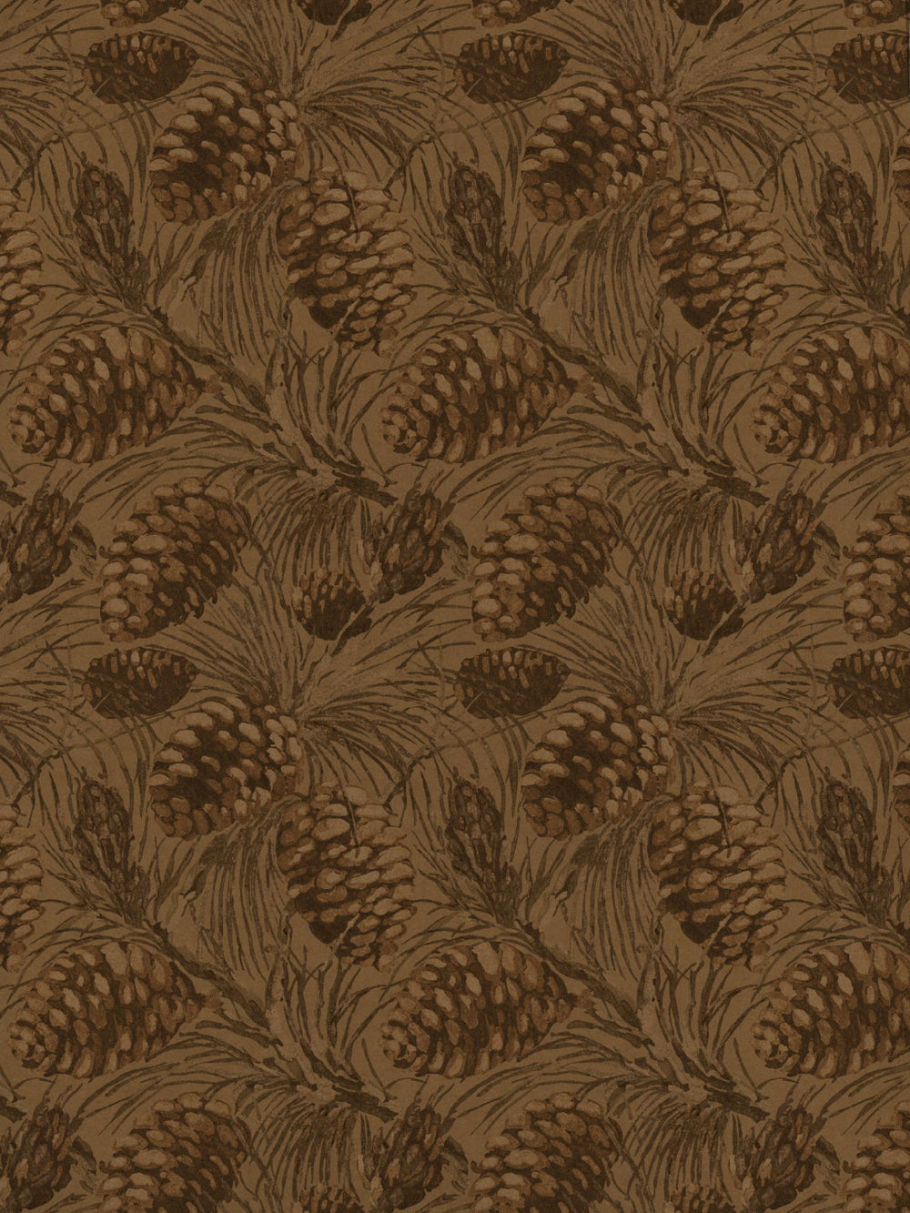 pinecones kraft wallpaper by nathan turner all taupe