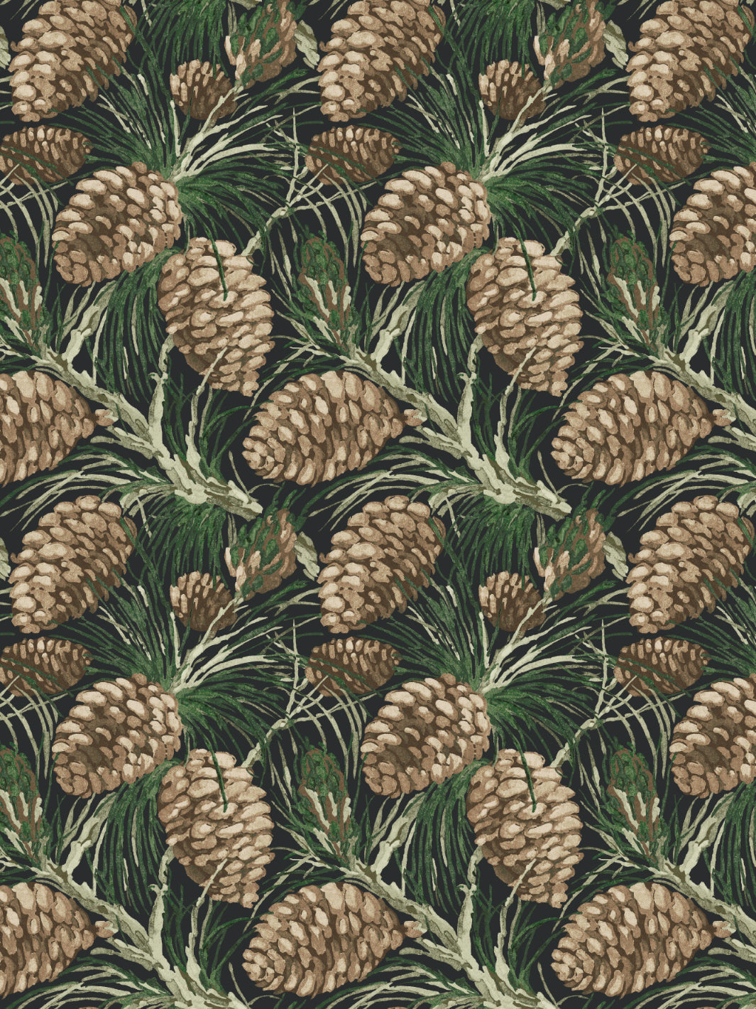 pinecones-wallpaper-by-nathan-turner-charcoal