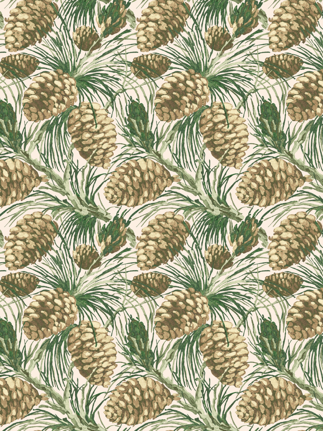 pinecones-wallpaper-by-nathan-turner-cream