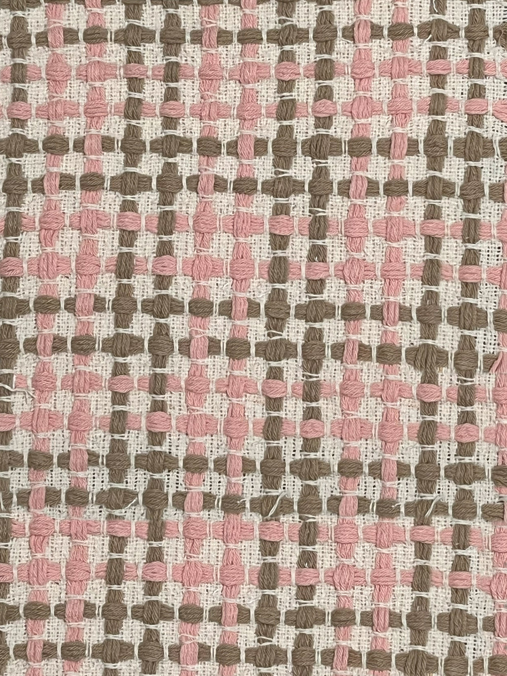 pinegrove cotton fabric by nathan turner pink taupe