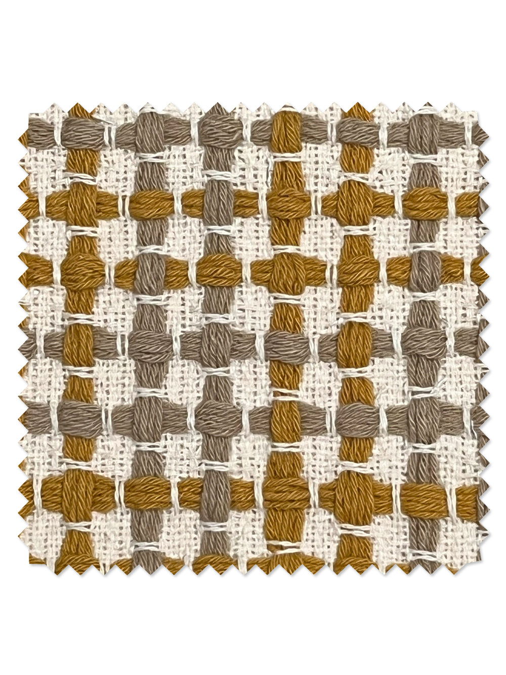pinegrove cotton fabric by nathan turner yellow taupe