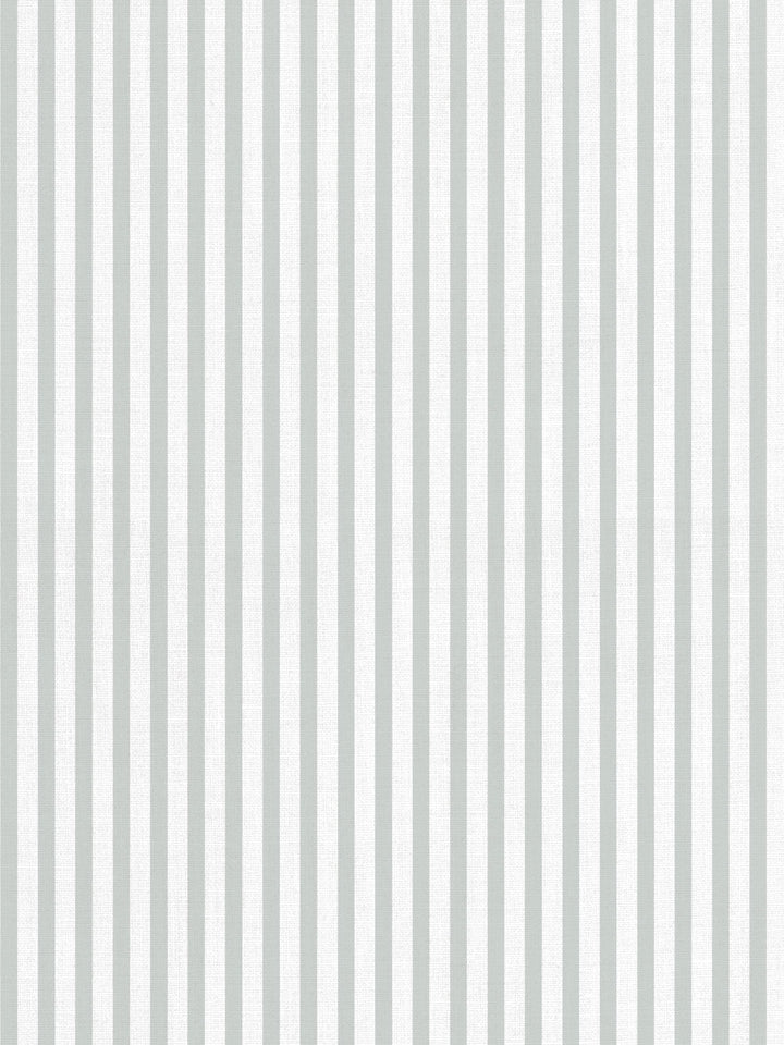 preppy stripe linen fabric by sugar paper silver sage