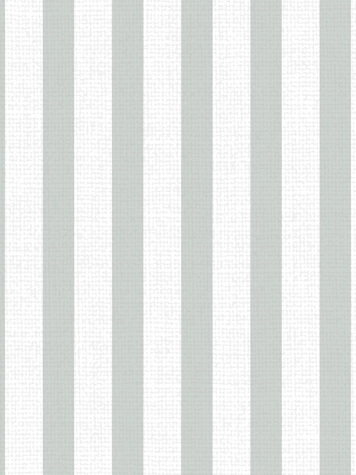 preppy stripe linen fabric by sugar paper silver sage