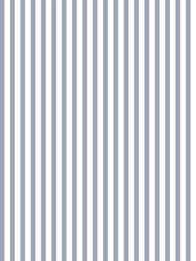 'Preppy Stripe' Wallpaper by Sugar Paper - Slate
