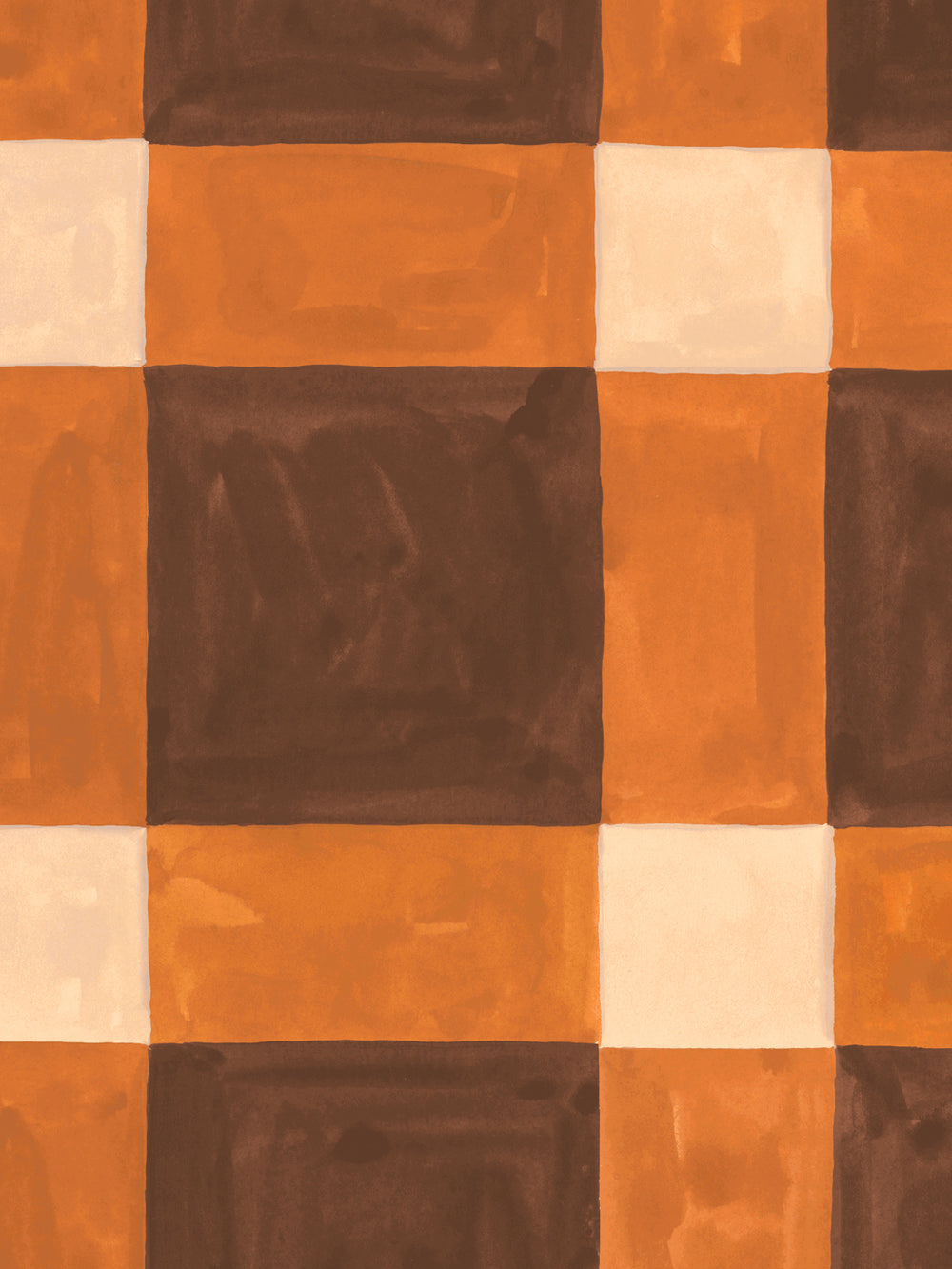 'Riad' Wallpaper in Argan Citrus - Detail Close-Up