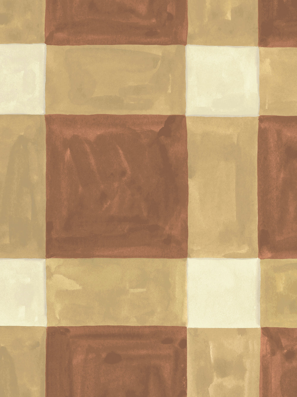 'Riad' Wallpaper in Golden Sand - Detail Close-Up