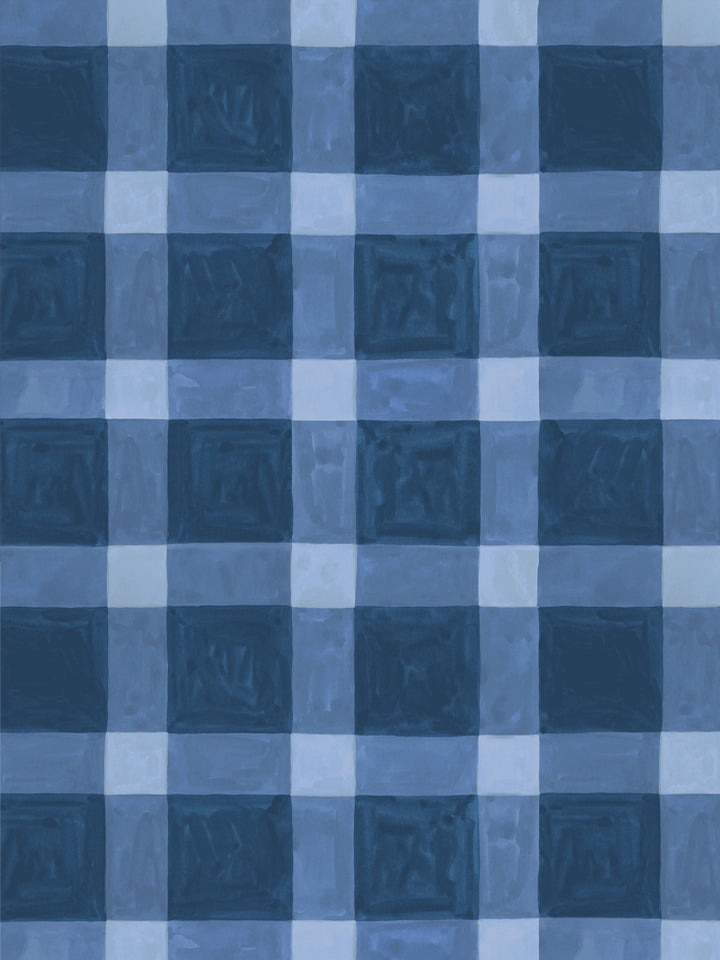'Riad' Wallpaper in Pacific - Design Pattern
