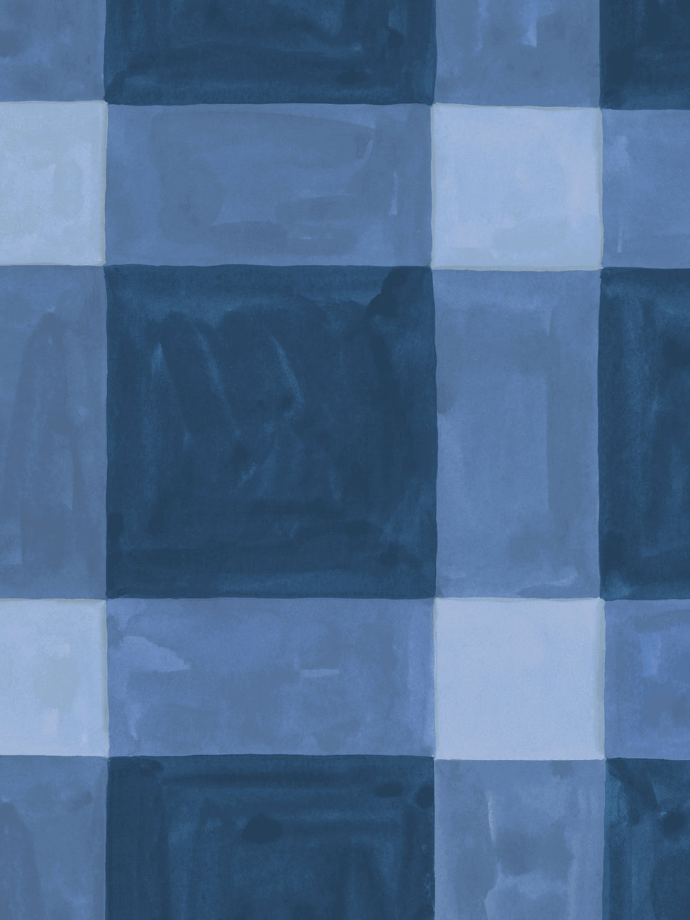 'Riad' Wallpaper in Pacific - Detail Close-Up