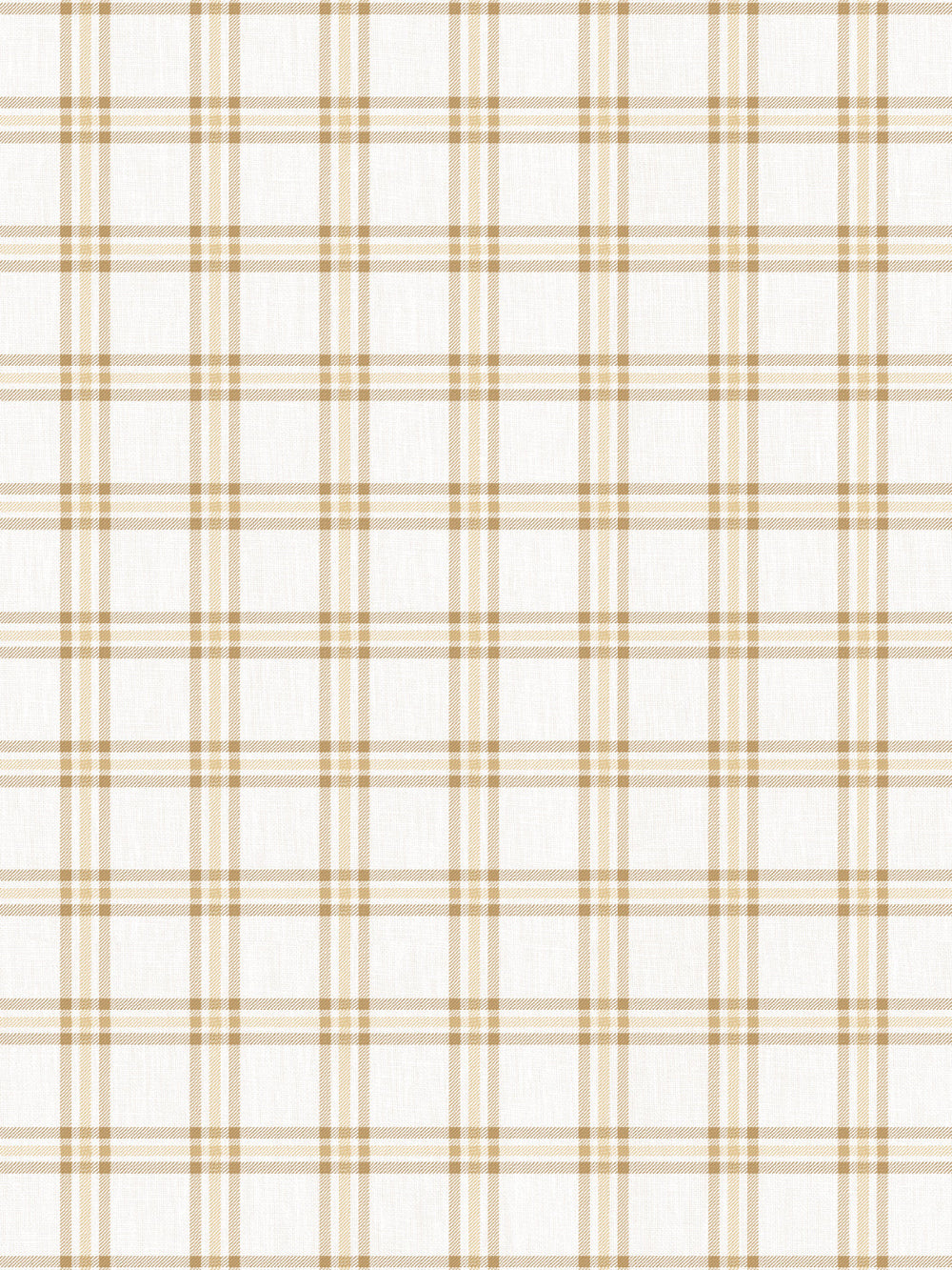 rodgers plaid linen fabric by nathan turner gold