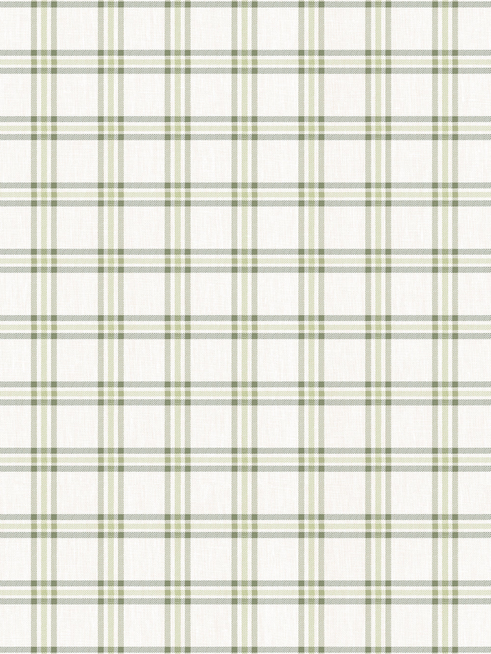 rodgers plaid linen fabric by nathan turner green