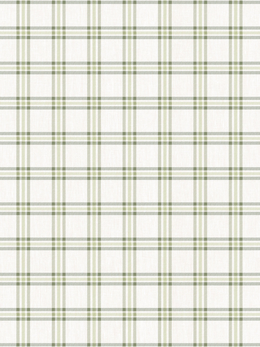 rodgers plaid linen fabric by nathan turner green