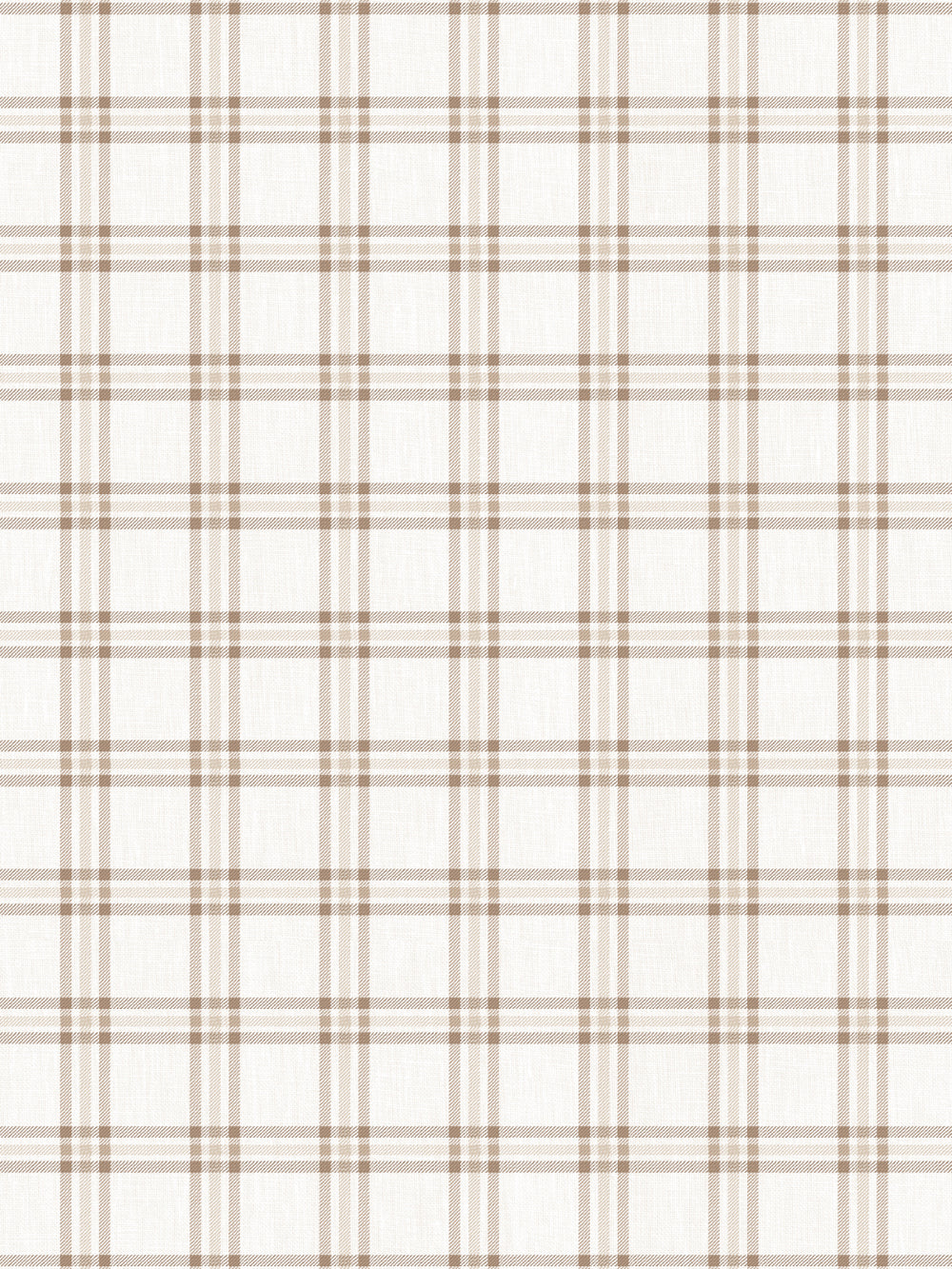 rodgers plaid linen fabric by nathan turner neutral