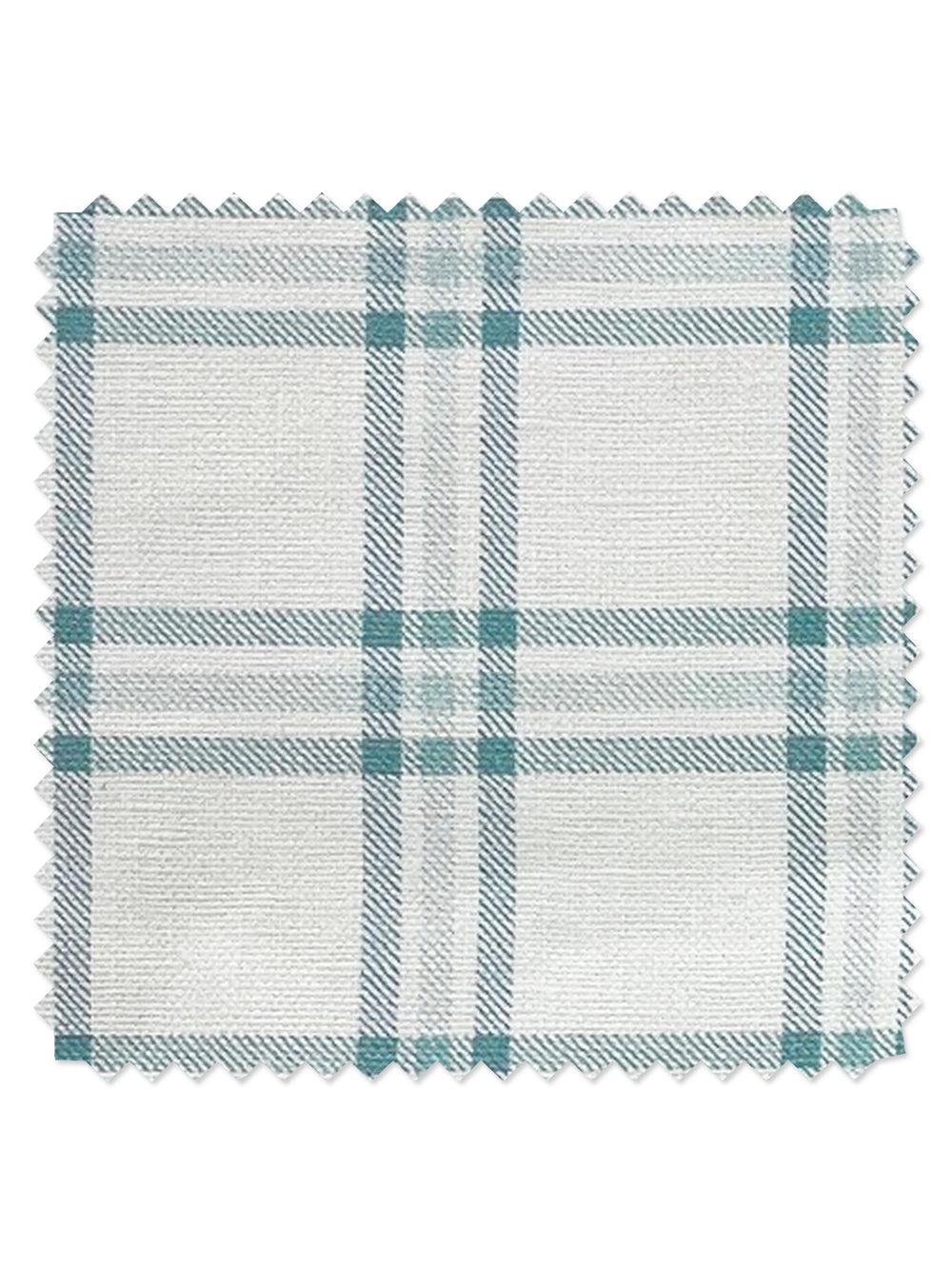 rodgers plaid linen fabric by nathan turner seafoam