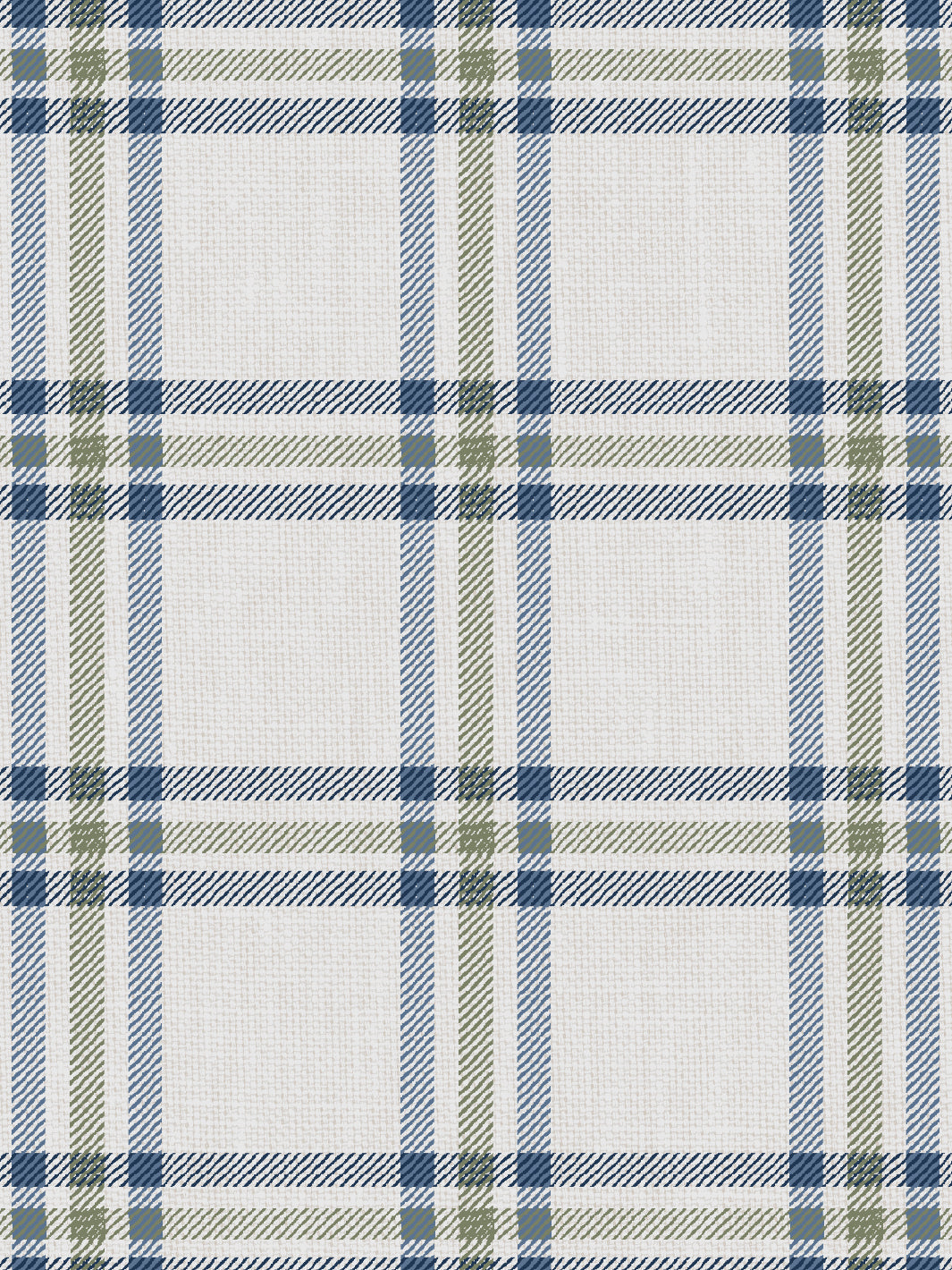 rogers plaid wallpaper by nathan turner blue green
