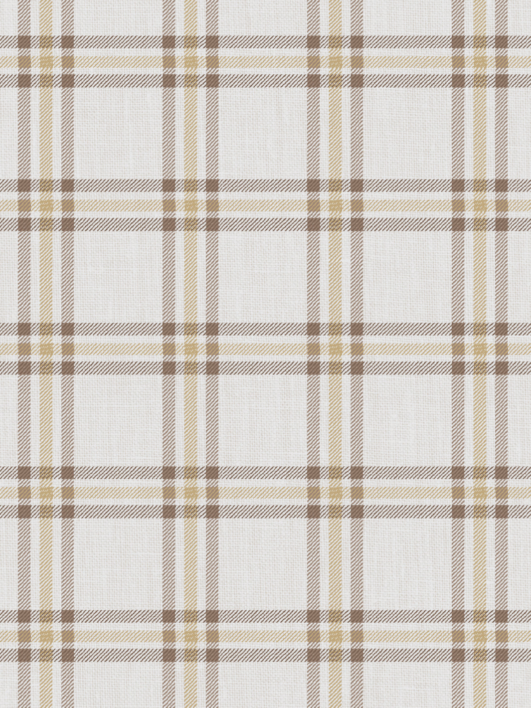 rogers plaid wallpaper by nathan turner brown gold