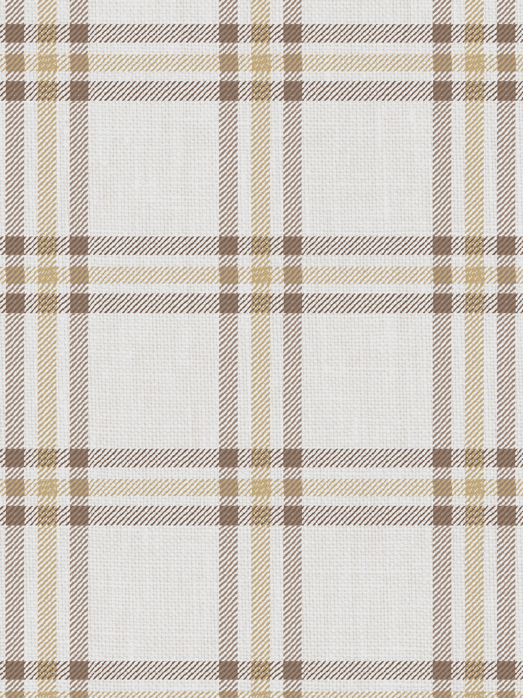 rogers plaid wallpaper by nathan turner brown gold