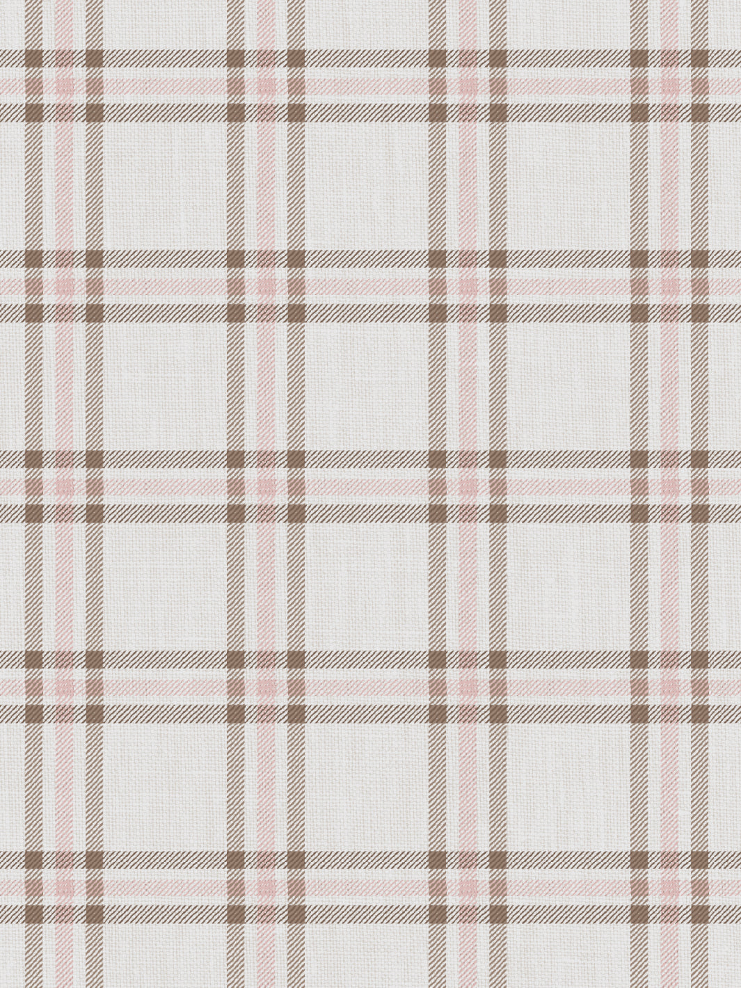rogers plaid wallpaper by nathan turner brown pink