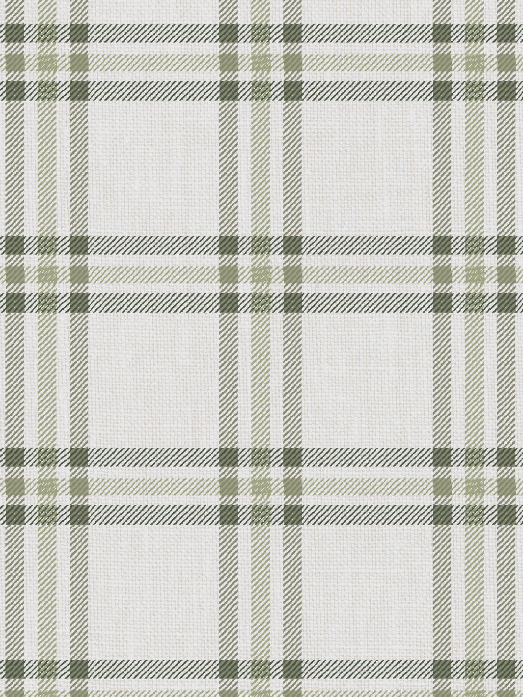 rogers plaid wallpaper by nathan turner green