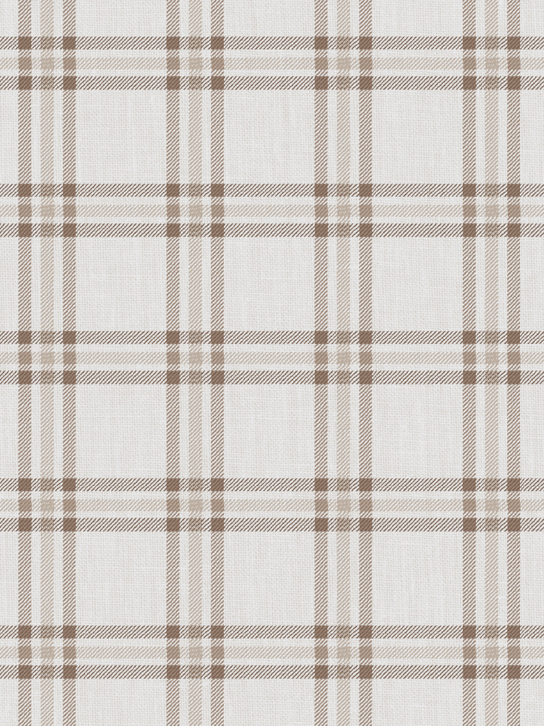 'Rogers Plaid' Wallpaper by Nathan Turner - Neutral