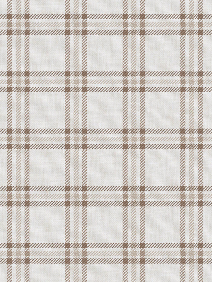 'Rogers Plaid' Wallpaper by Nathan Turner - Neutral