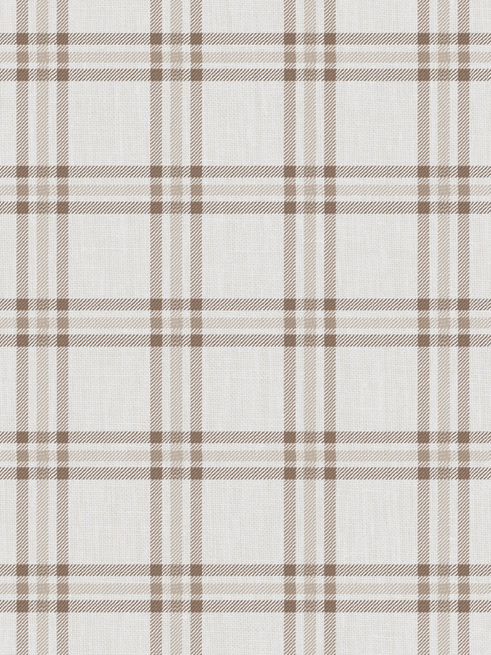 'Rogers Plaid' Wallpaper by Nathan Turner - Neutral