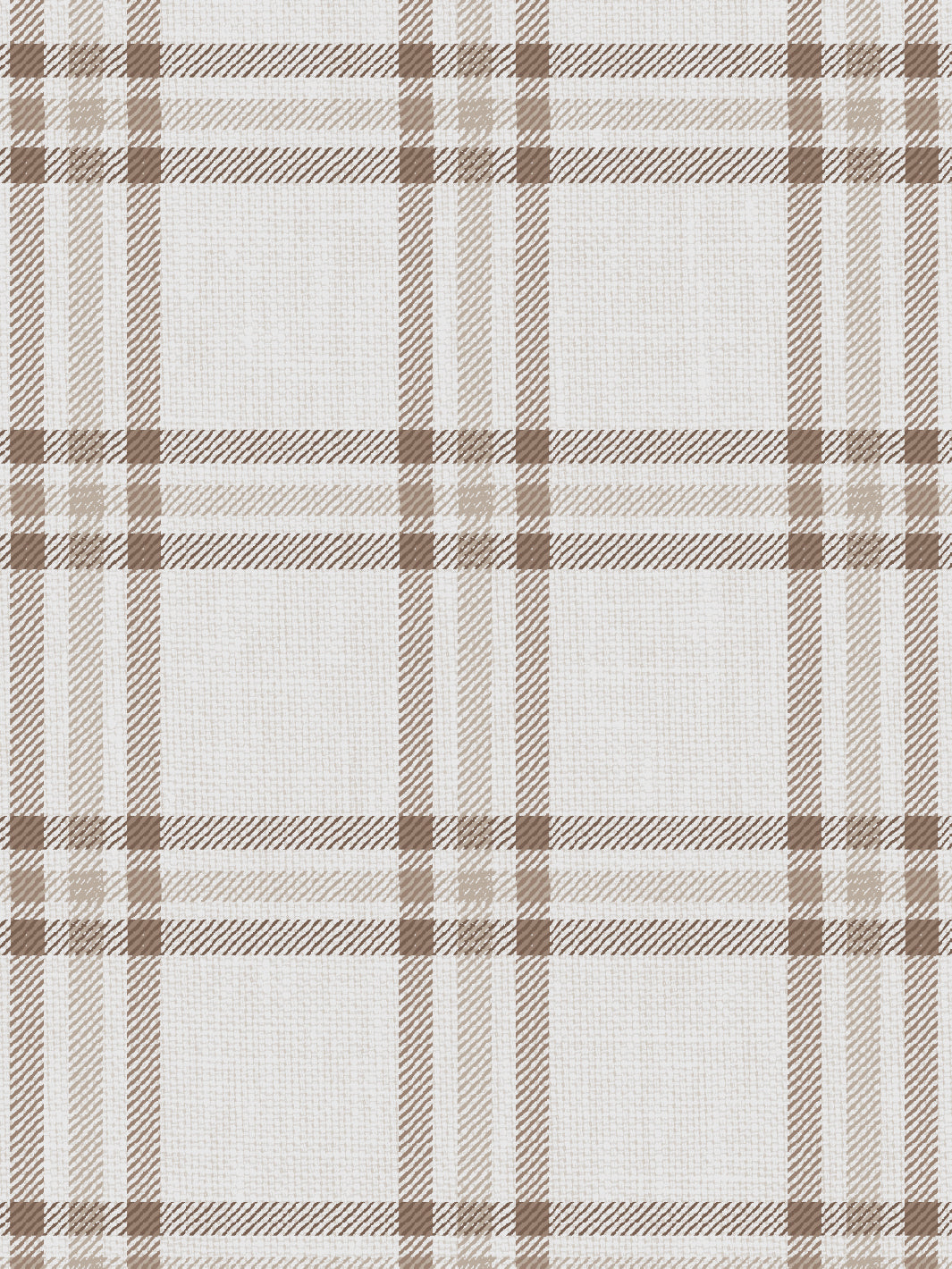 'Rogers Plaid' Wallpaper by Nathan Turner - Neutral