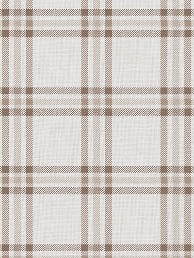 'Rogers Plaid' Wallpaper by Nathan Turner - Neutral