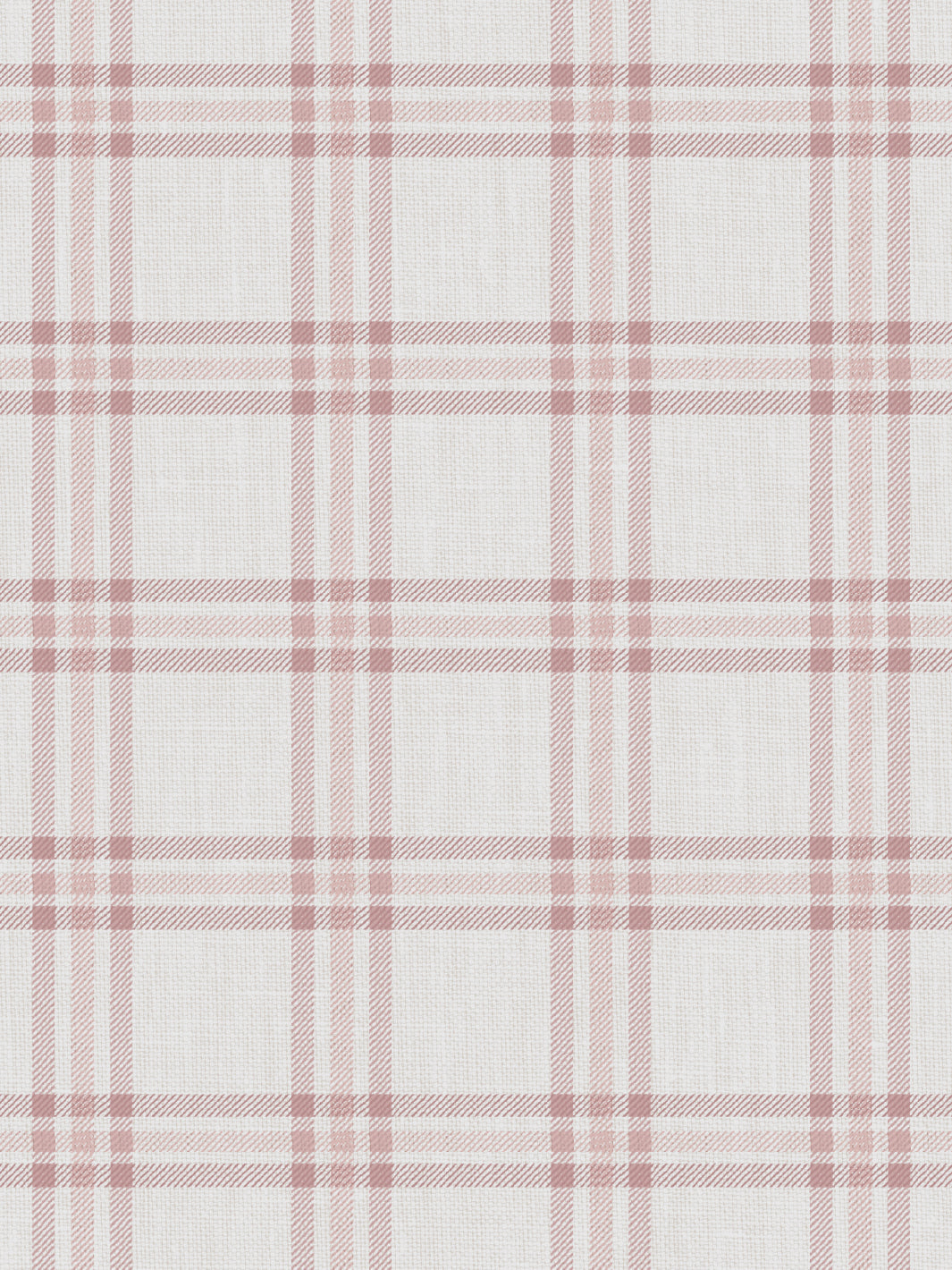 'Rogers Plaid' Wallpaper by Nathan Turner - Pink