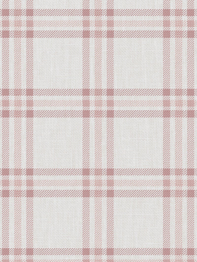 'Rogers Plaid' Wallpaper by Nathan Turner - Pink