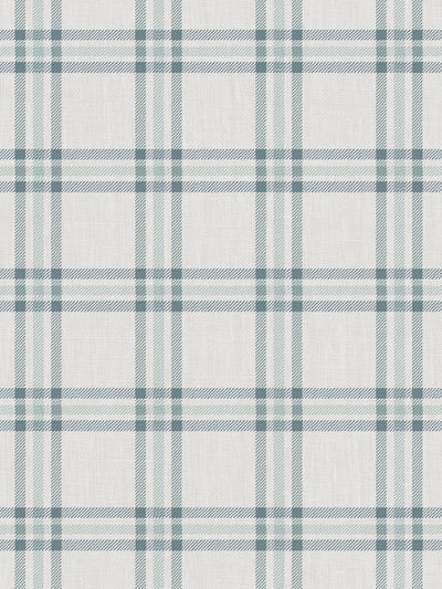 rogers plaid wallpaper by nathan turner seafoam